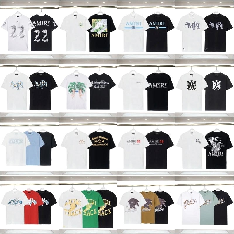 Amiri Letter-Print Logo T-Shirt Review: The Spec Table Says "Number Print," the Photos Say Lettering