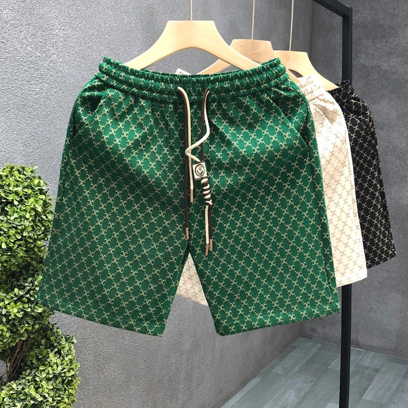 Celine All-Over Print Green Shorts: Loupe Notes and a $5.22 Drawstring Load Test