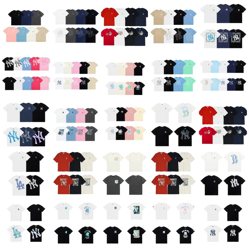 MLB Multi-Color T-Shirt Collection: 40+ Review — $7.91 Cotton Tee, Bench-Tested